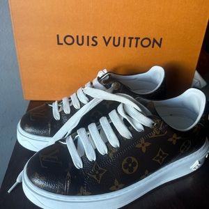 Authentic Louis Vuitton Time Out Sneakers